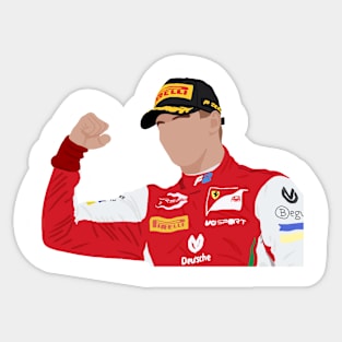 F2 driver Mick Schumacher Sticker